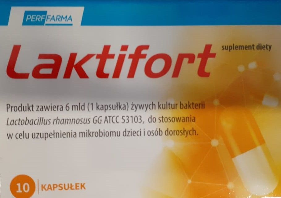 Laktifort 10 kapsułek