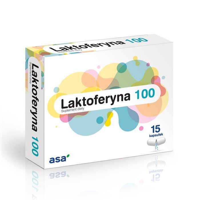 Laktoferyna 100 15 kapsułek