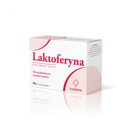 Laktoferyna w saszetkach na odporność, 15 szt.