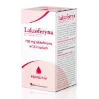 Laktoferyna krople doustne na odporność dla dzieci, 7 ml