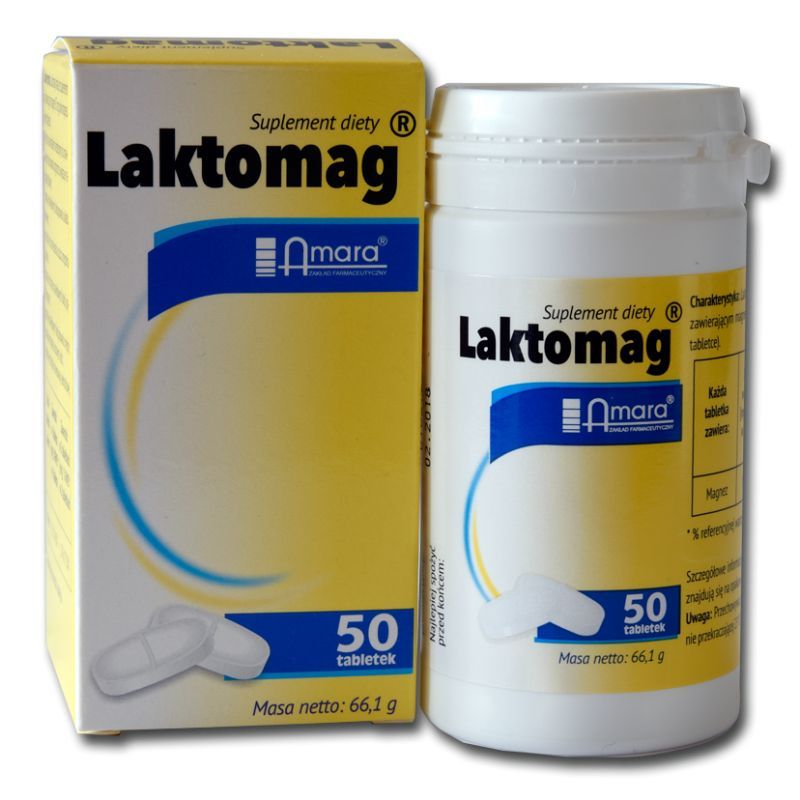 Laktomag tabletki, 50 szt.