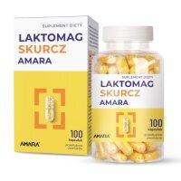 Laktomag Skurcz Amara kapsułki o przedłużonym uwalnianiu, 100 szt.