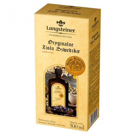 Langsteiner Oryginalne zioła szwedzkie 500 ml