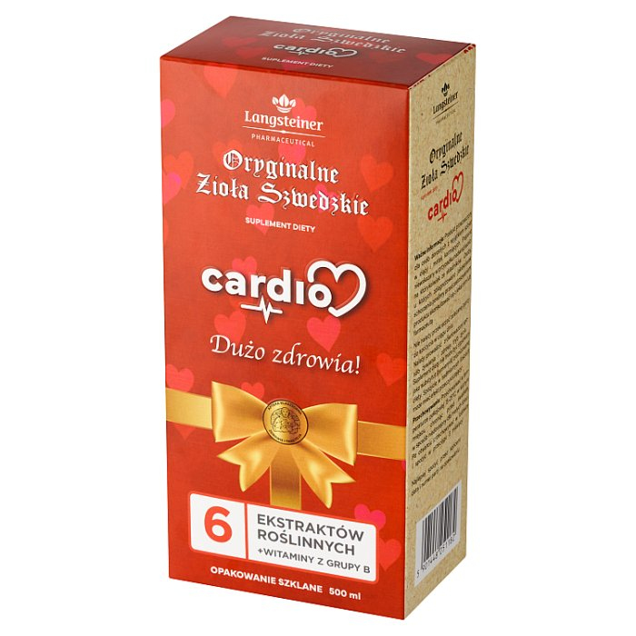 Langsteiner Oryginalne Zioła Szwedzkie Cardio, 500 ml