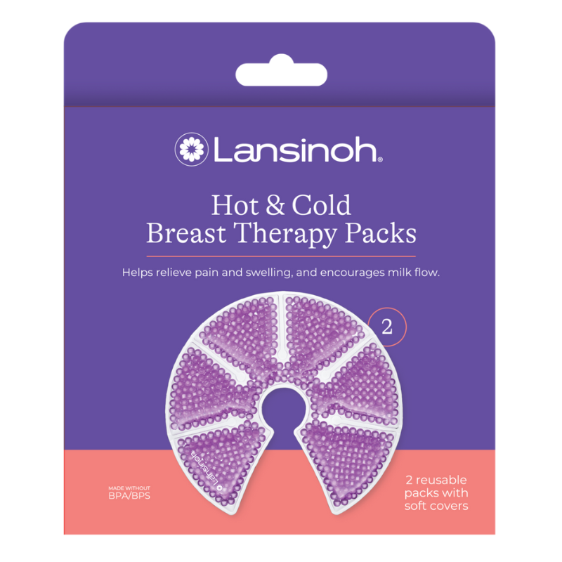 Lansinoh Hot&Cold Kompresy żelowe do terapii piersi, 2 szt.