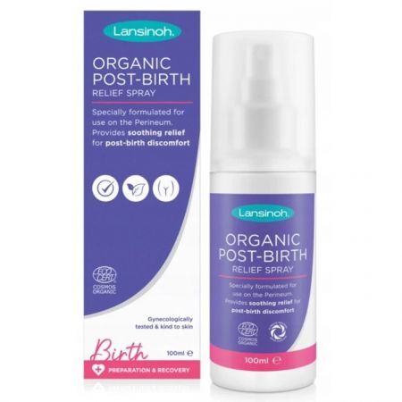Lansinoh Organiczny Poporodowy Spray Przeciwbólowy 100 ml