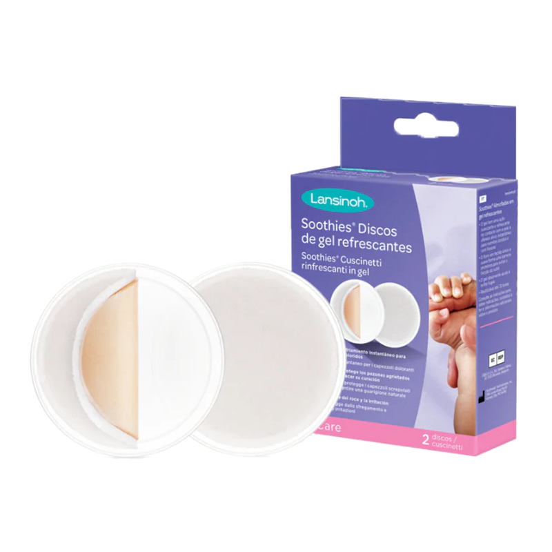 Lansinoh Soothies Żelowe kompresy chłodzące na brodawki sutkowe, 2 szt.