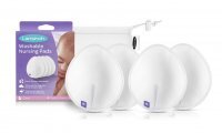 Lansinoh Wkładki laktacyjne wielorazowego użytku w kolorze białym 4 sztuki