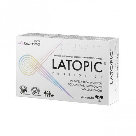 Latopic 30 kapsułek / Alergia pokarmowa i Atopowe Zapalenie Skóry
