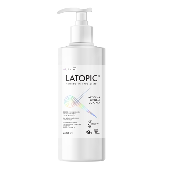 Latopic emulsja do ciała 400 ml