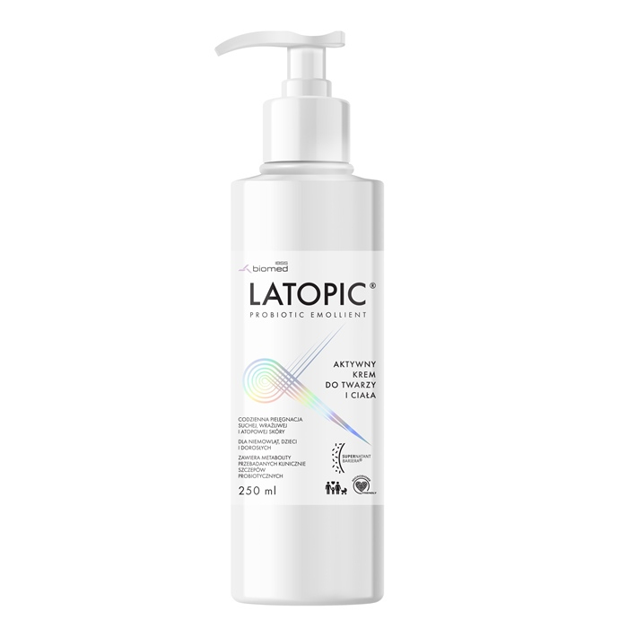 Latopic krem do twarzy i ciała 250 ml