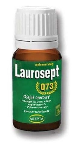 Laurosept Q73 30 ml -OLEJEK LAUROWY Z OLEJKIEM KURKUMOWYM