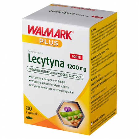 Lecytyna Forte 1200mg 80 kapsułek Walmark