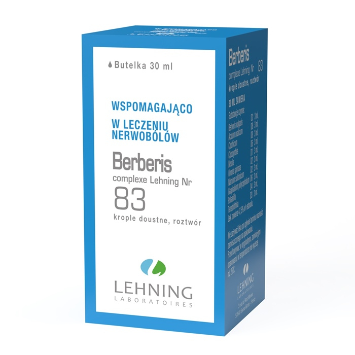 Lehning Berberis Complexe Nr 83 krople doustne, 30 ml
