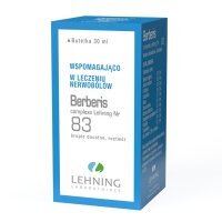 Lehning Berberis Complexe Nr 83 krople doustne, 30 ml