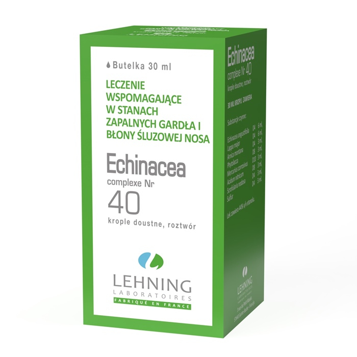 Lehning Echinacea Complexe Nr 40 krople doustne, 30 ml