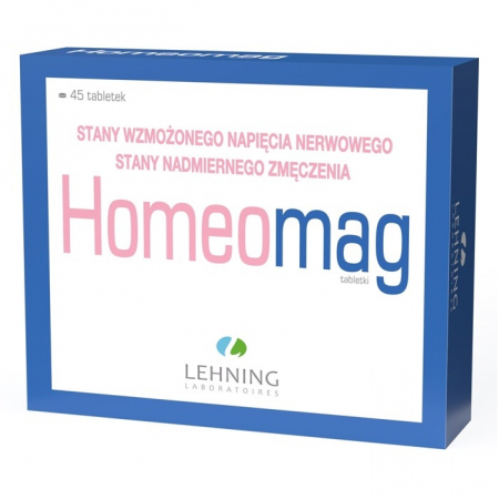 Lehning Homeomag tabletki, 45 szt.