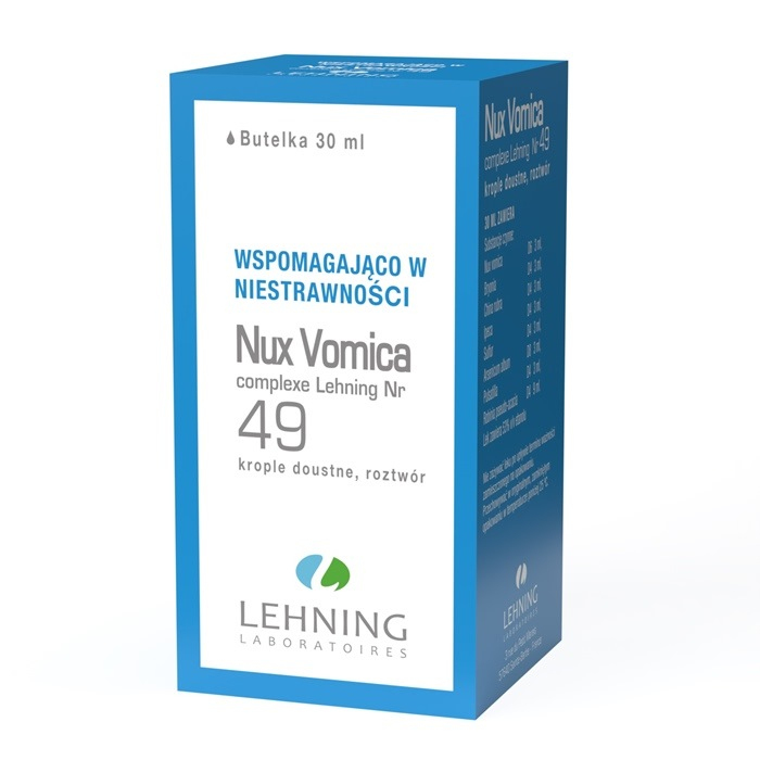 Lehning Nux Vomica Complexe Nr 49 krople, 30 ml