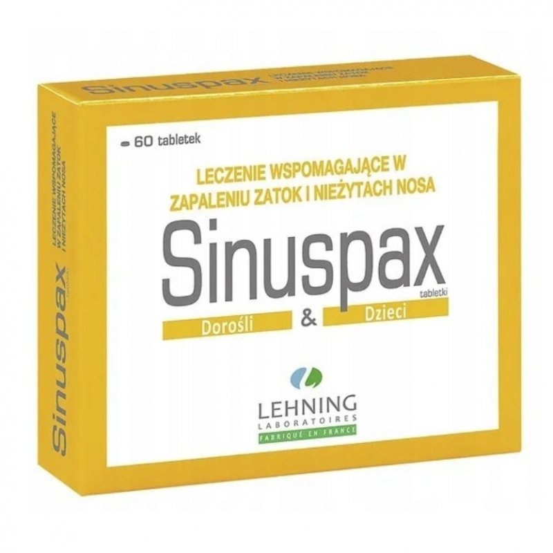 Lehning Sinuspax tabletki, 60 szt.