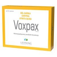 Lehning Voxpax tabletki, 60 szt.