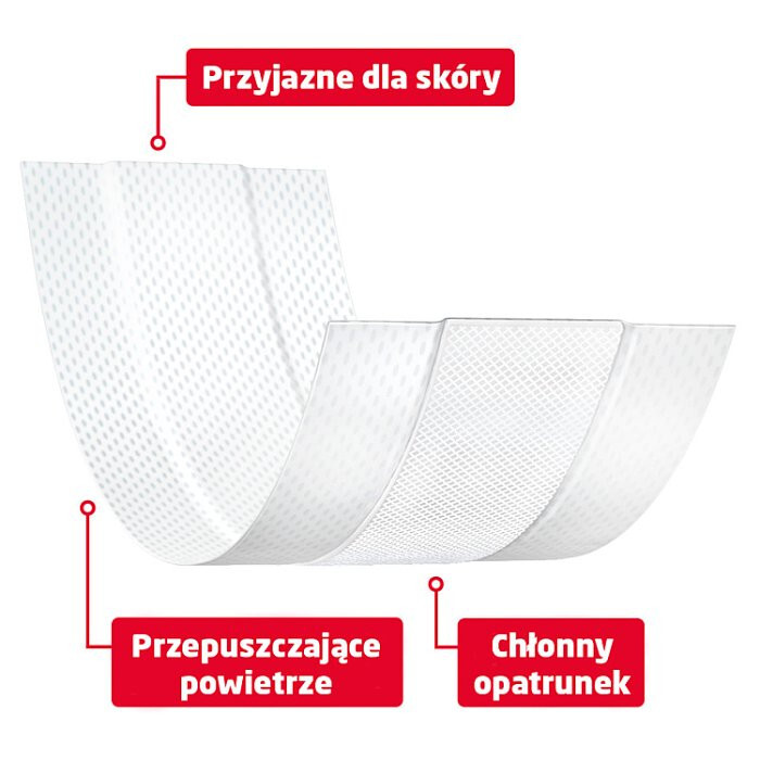 Leukoplast plaster Soft White 6x10cm 10szt.