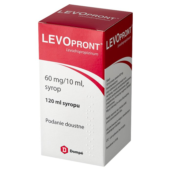 Levopront syrop 60 mg/10ml 120 ml