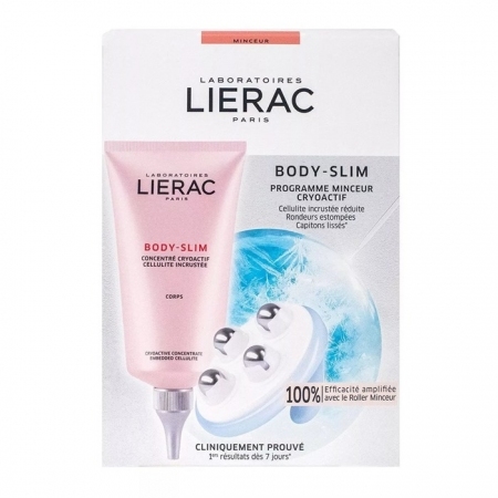 LIERAC Body Slim Krioaktywny Koncentrat Uporczywy Cellulit 150 ml + masażer