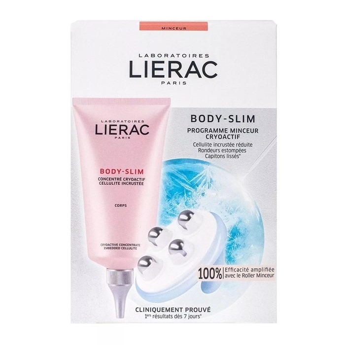 LIERAC Body Slim Krioaktywny Koncentrat Uporczywy Cellulit 150 ml + masażer