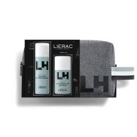 Lierac Homme Zestaw dla mężczyzn: emulsja anti-aging, 50 ml + dezodorant 48H w kulce, 50 ml + kosmetyczka
