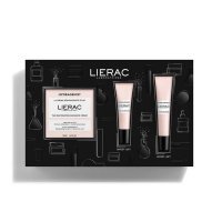 Lierac Hydragenist Zestaw: krem rozświetlający, 50 ml + serum przywracające nawilżenie, 15 ml + nawilżająca pielęgnacja pod oczy, 7,5 ml