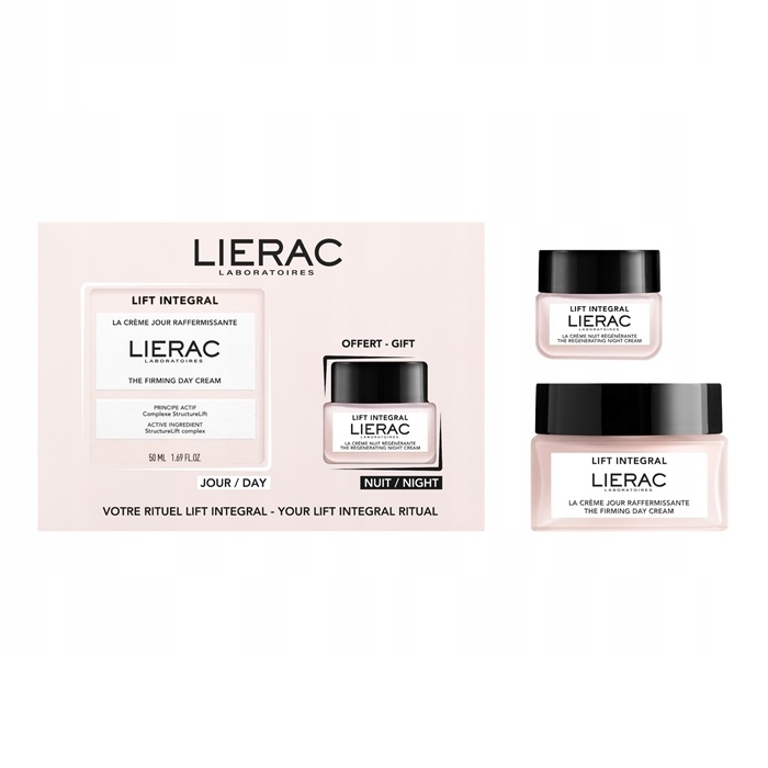 Lierac Lift Integral Zestaw krem na dzień 50 ml + krem na noc, 20 ml