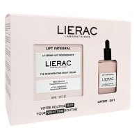 LIERAC Lift Integral Zestaw Regenerujący krem na noc + Serum napinające