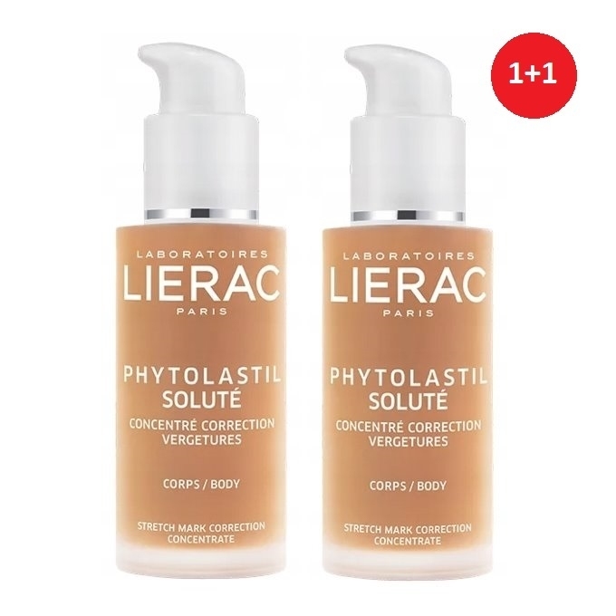 LIERAC PHYTOLASTIL SOLUTE Koncentrat korygujący rozstępy  2 x 75 ml