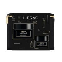 Lierac Premium Zestaw: Jedwabisty krem przeciwstarzeniowy, 50 ml + krem pod oczy, 20 ml + kosmetyczka