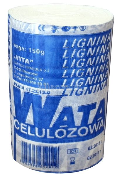 Lignina w rolkach 150 g