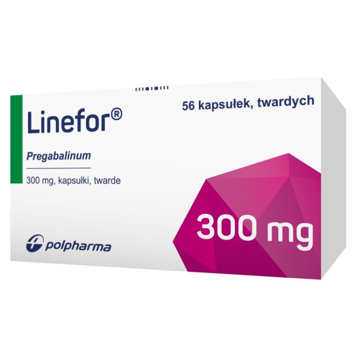 Linefor 300 mg kapsułki twarde, 56 szt.