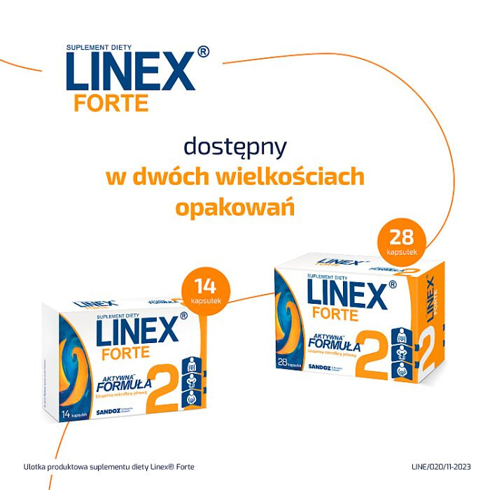 Linex Forte 14 kapsułek