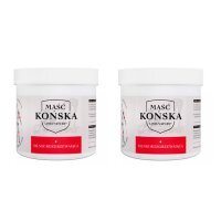 Linia Natury Maść Końska silnie rozgrzewająca, 2 x 250 ml