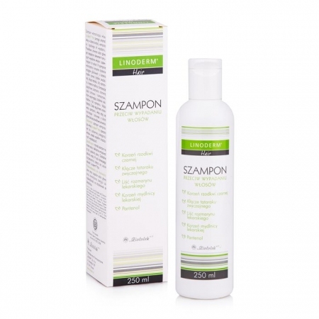 LINODERM HAIR Szampon przeciw wypadaniu włosów 250 ml