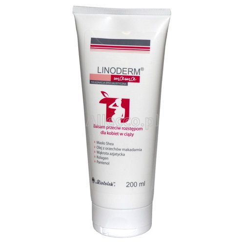 Linoderm Mama balsam przeciw rozstępom, 200 ml