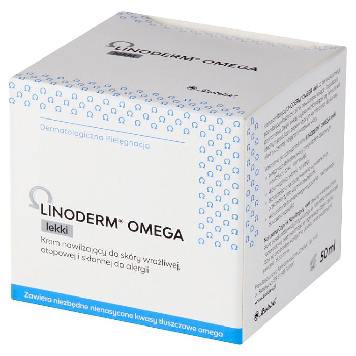 Linoderm Omega krem lekki, 50 ml