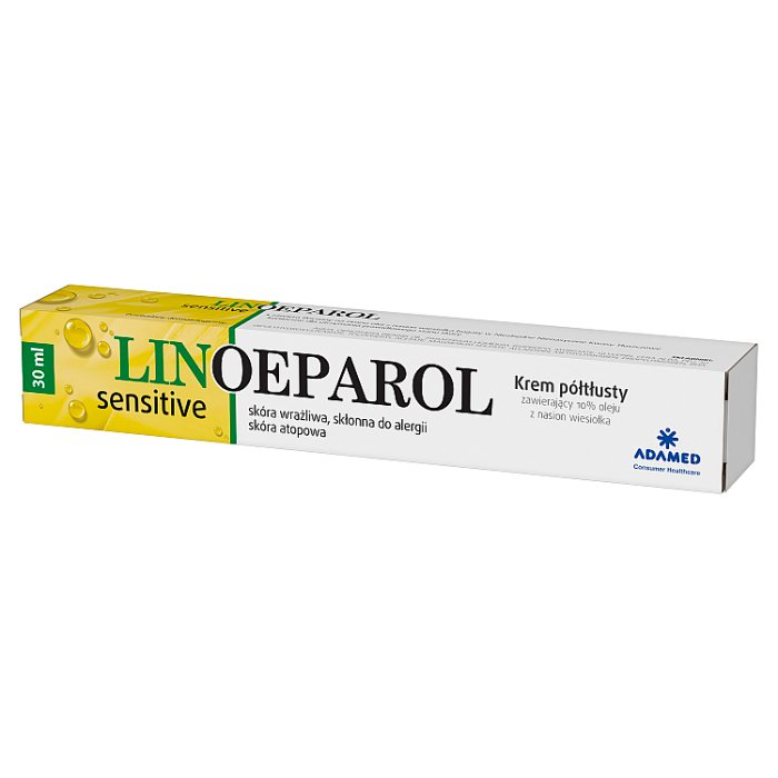 LinoEparol Sensitive krem półtłusty, 30 ml