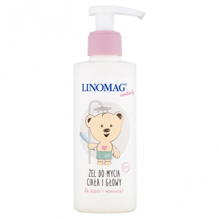 LINOMAG Żel do mycia ciała i głowy 200 ml