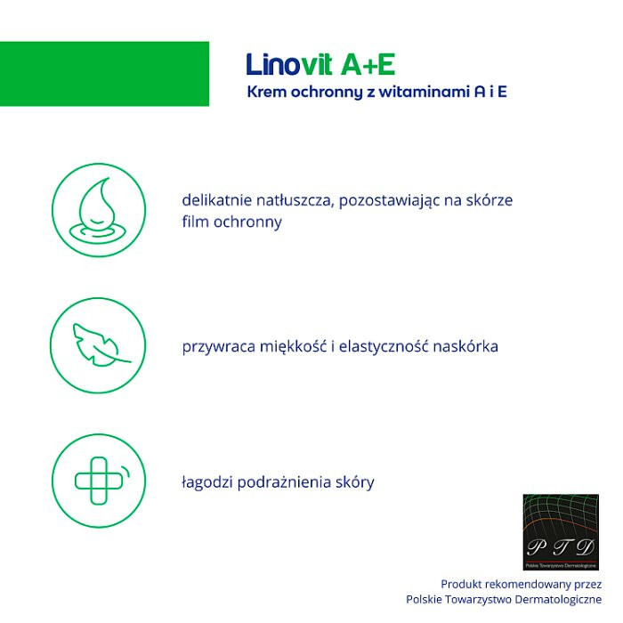 Linovit A+E krem ochronny, 50 g