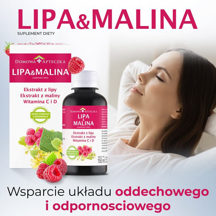 Lipa & Malina płyn, 150 ml