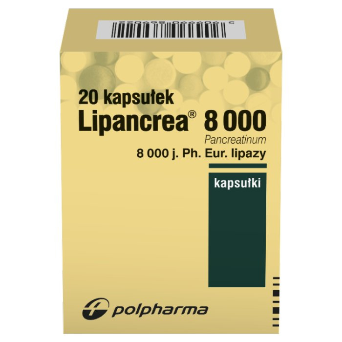 Lipancrea 8 000 20 kaps.