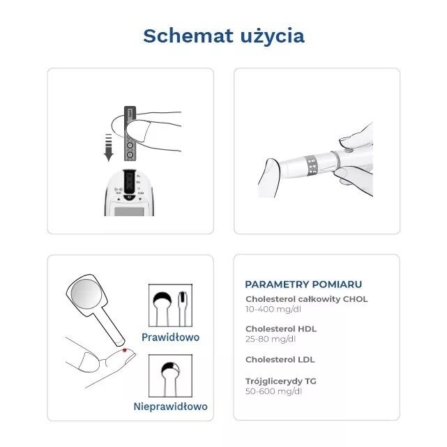 LipidPro aparat - system monitorowania profilu lipidowego 1 szt.