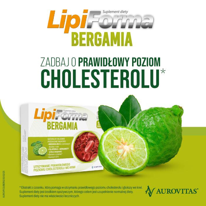 LipiForma Bergamia 30 kapsułek