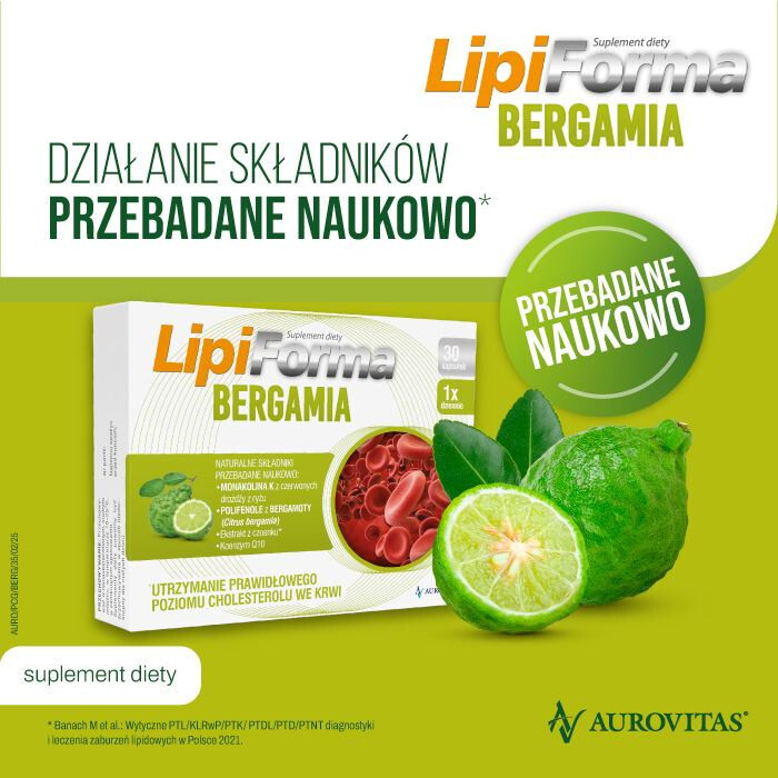 LipiForma Bergamia 30 kapsułek