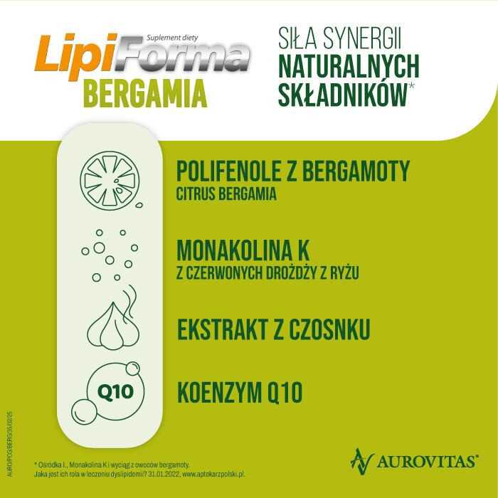 LipiForma Bergamia 30 kapsułek